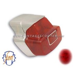 Feu arrière aluminium SIEM Vespa 125 VNB6 / 180 SS + Joint